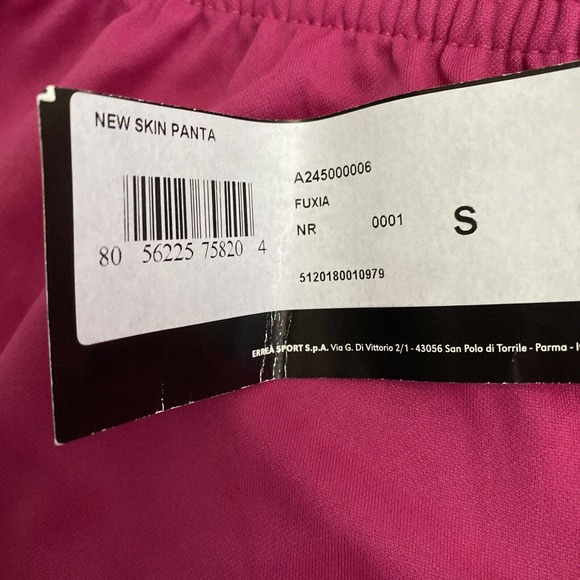 NWT ERREA Men New Skin Shorts Active Drawstring Waist Fuchsia Pink Purpl… - Picture 3 of 4